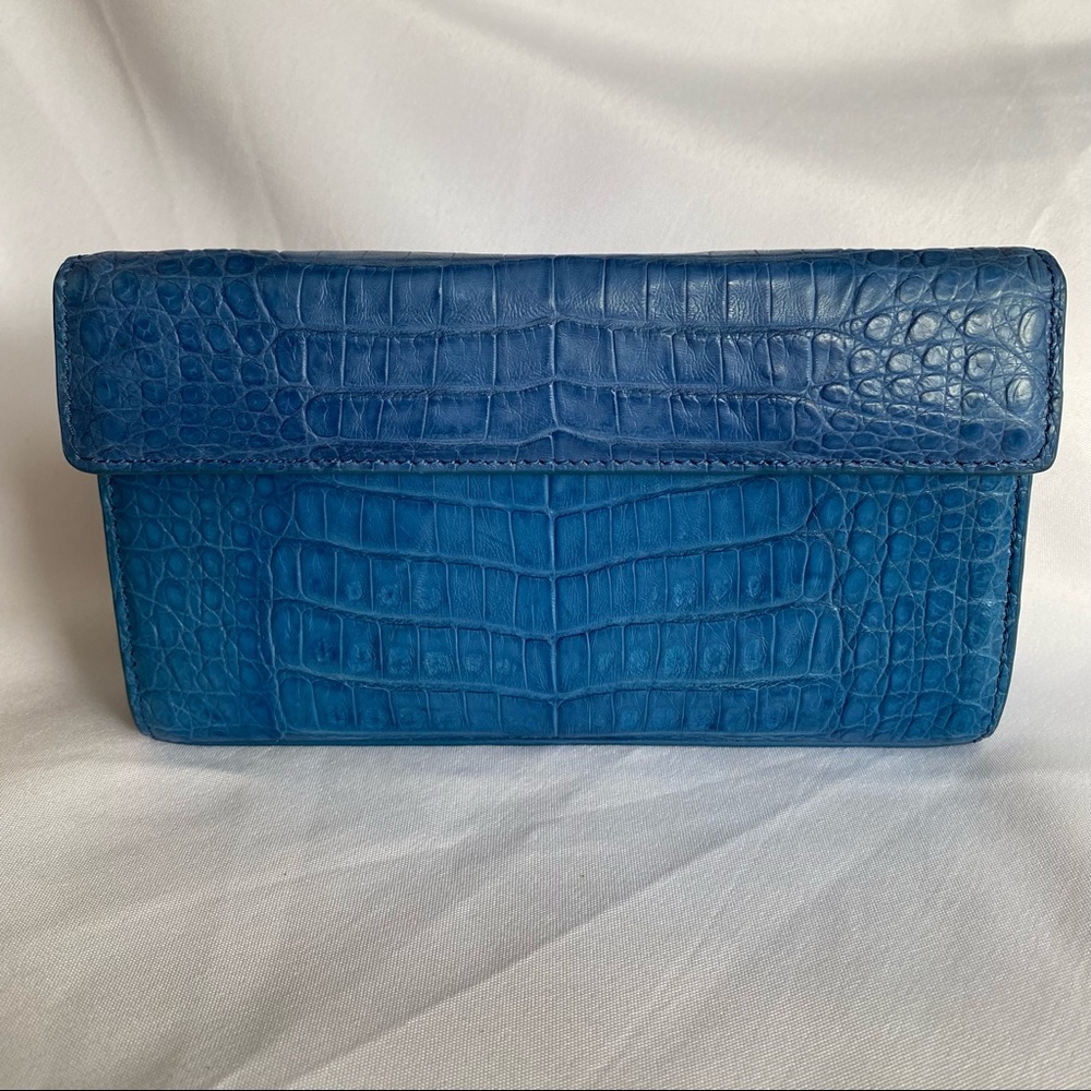Byron NY Crocodile clutch